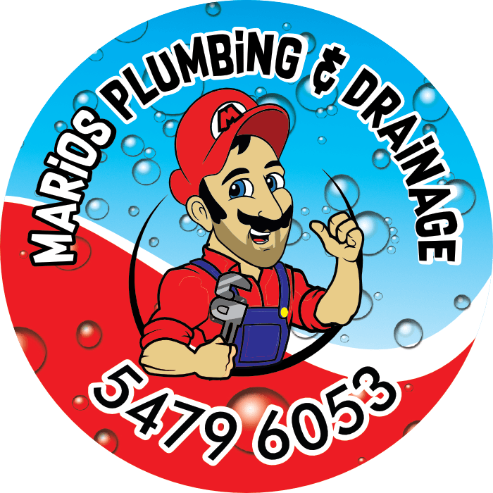 Mario's Plumbing and Drainage Logo